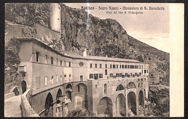 ad8574 - CARTOLINA D'EPOCA - Roma Provincia - Subiaco