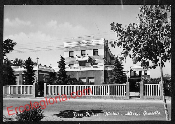 ai0907 - CARTOLINA D'EPOCA - Rimini Provincia - Torre Pedrera