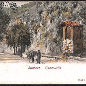 ad8575 - CARTOLINA D'EPOCA - Roma Provincia - Subiaco