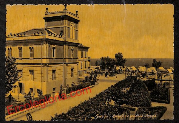ai0910 - CARTOLINA D'EPOCA - Rimini Provincia - Viserba