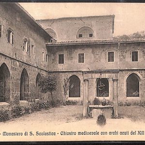 ad8577 - CARTOLINA D'EPOCA - Roma Provincia - Subiaco  1917