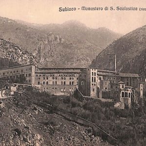 ad8579 - CARTOLINA D'EPOCA - Roma Provincia - Subiaco