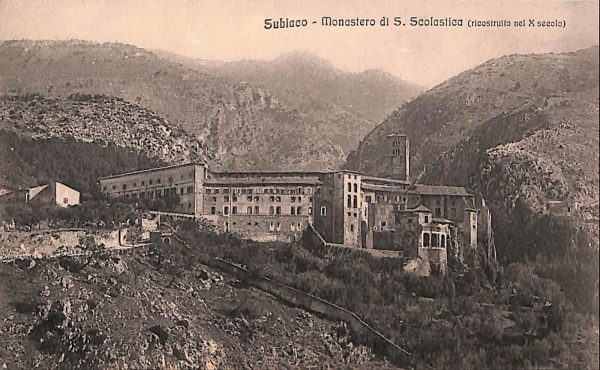 ad8579 - CARTOLINA D'EPOCA - Roma Provincia - Subiaco