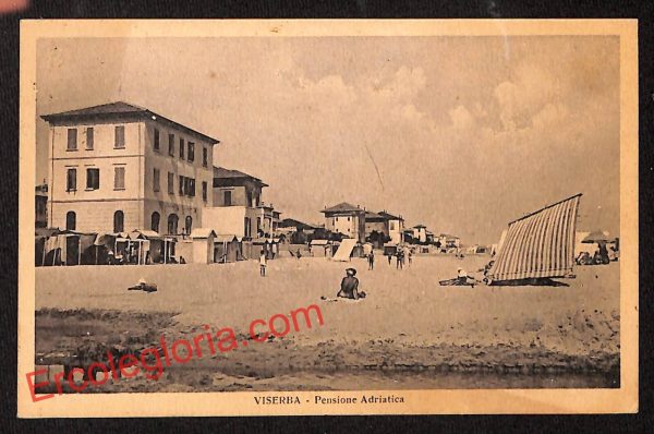 ai0921 - CARTOLINA D'EPOCA - Rimini Provincia - Viserba