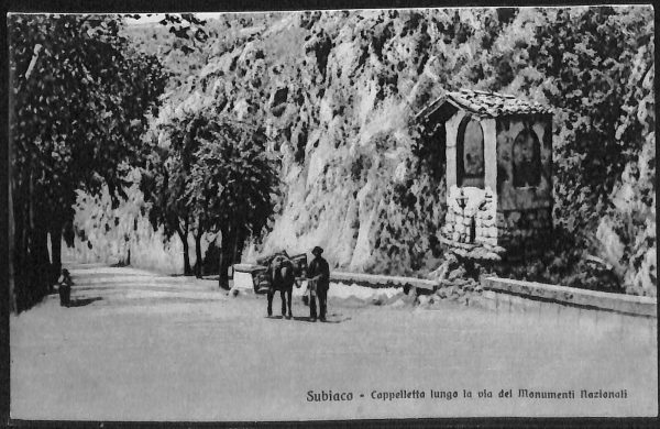 ad8588 - CARTOLINA D'EPOCA - Roma Provincia - Subiaco  1916