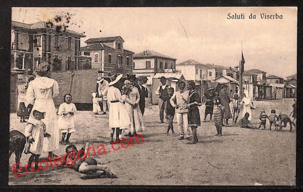 ai0924 - CARTOLINA D'EPOCA - Rimini Provincia - Viserba