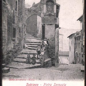 ad8592 - CARTOLINA D'EPOCA - Roma Provincia - Subiaco