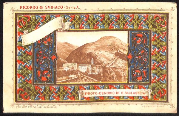 ad8596 - CARTOLINA D'EPOCA - Roma Provincia - Subiaco