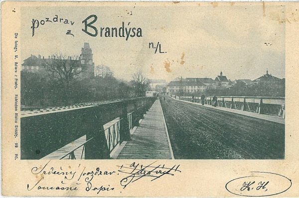 05997 - CZECH Czechoslovakia - Vintage POSTCARD Ansichtskarten - BRANDYSA