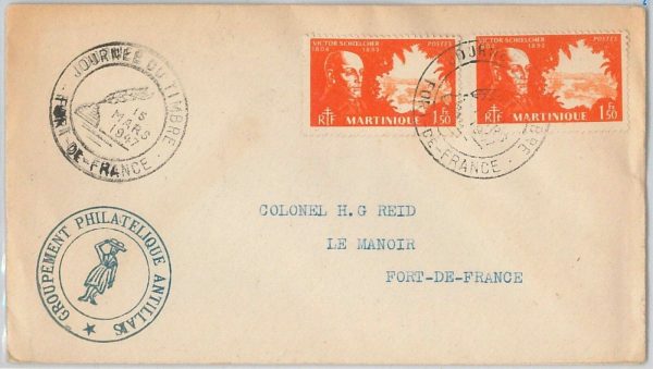 45068 - MARTINIQUE - POSTAL HISTORY: COVER 1937