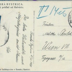 75082 - Czechoslovakia - POSTAL HISTORY -  POSTCARD  to AUSTRIA - TAXED 1930