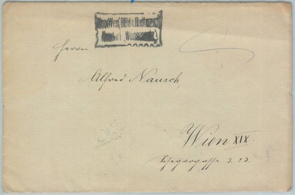 75084 - Czechoslovakia - POSTAL HISTORY - Cover to AUSTRIA  1922