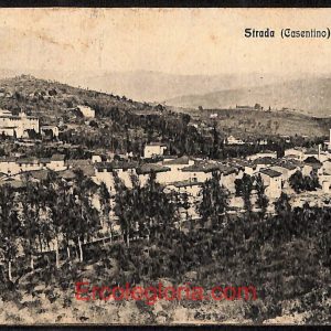ae0512 - CARTOLINA  D'EPOCA - Arezzo Provincia - Strada  1919