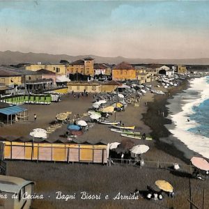 ac7866 - CARTOLINA D'EPOCA - Livorno Provincia - Marina di Cecina