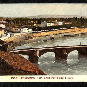 ad0001 - CARTOLINA D'EPOCA - Pisa Città - Porte alle Piagge