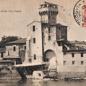 ad0004 - CARTOLINA D'EPOCA - Pisa Città - Antico Porto Pisano