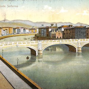 ad0005 - CARTOLINA D'EPOCA - Pisa Città - Ponte Solferino