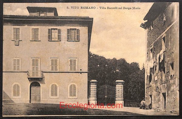 ad8611 - CARTOLINA D'EPOCA - Roma Provincia - San Vito Romano