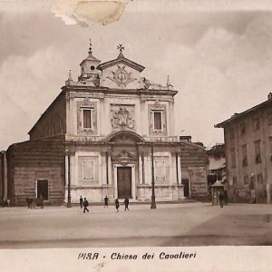 ad0013 - CARTOLINA D'EPOCA - Pisa Città - Chiesa dei Cavalieri