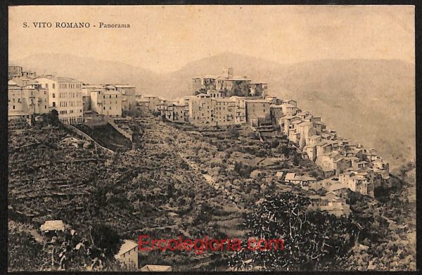 ad8615 - CARTOLINA D'EPOCA - Roma Provincia - San Vito Romano