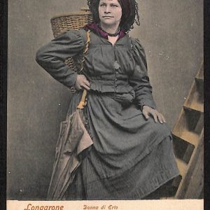 ae1295 - CARTOLINA  D'EPOCA - Belluno Provincia - Costumi - COSTUME DI ERTO