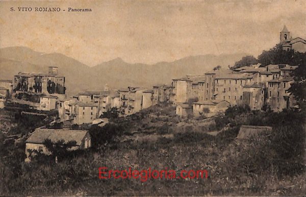 ad8616 - CARTOLINA D'EPOCA - Roma Provincia - San Vito Romano