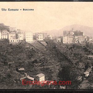 ad8617 - CARTOLINA D'EPOCA - Roma Provincia - San Vito Romano  1916