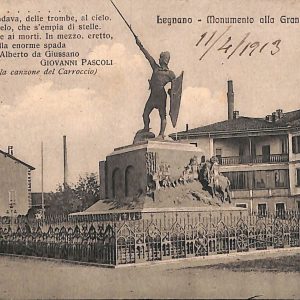 ac4187 - CARTOLINA D'EPOCA - Milano Provincia -  LEGNANO  1913