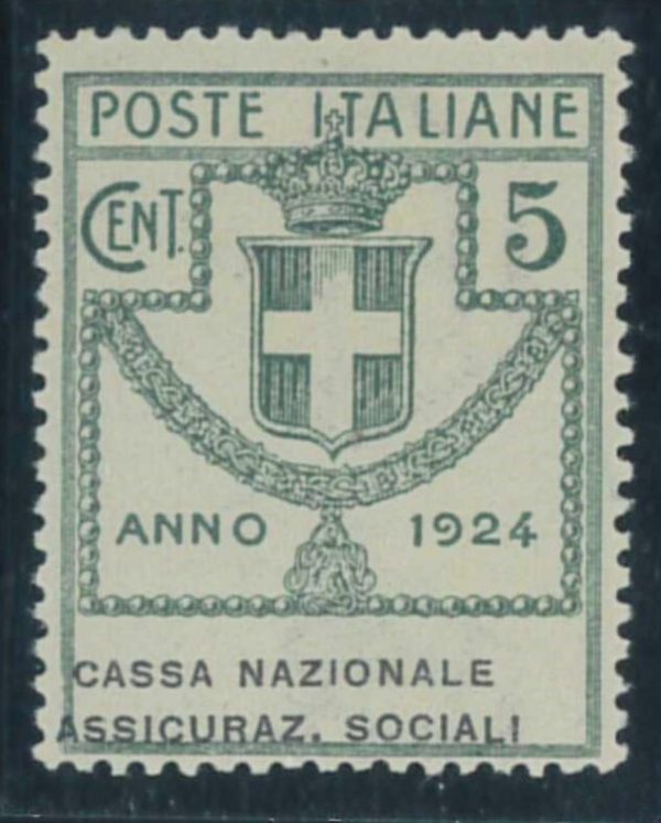 P3784 F - ITALIA ENTI PARASTATALI, SASS. 24 AA , GOMMA INTEGRA