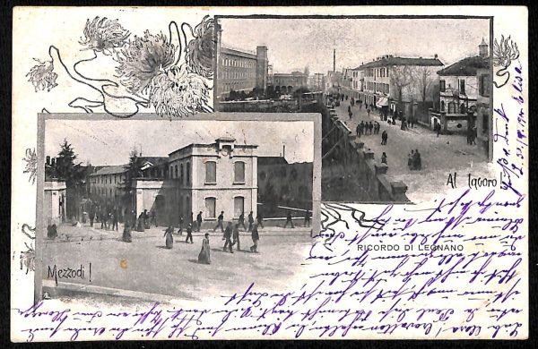 ac4191 - CARTOLINA D'EPOCA - Milano Provincia -  LEGNANO  1900