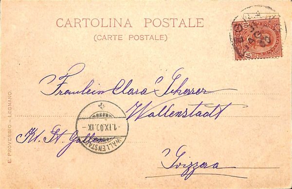 ac4191 - CARTOLINA D'EPOCA - Milano Provincia -  LEGNANO  1900 - immagine 2