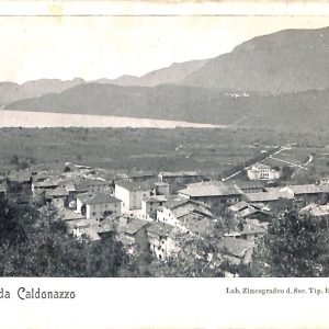 ab5603 - CARTOLINA  D'EPOCA - Trento Provincia : CALDONAZZO