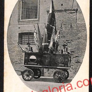 ai5331 - CARTOLINA D'EPOCA - Siena Città - Il Carro Trionfale del Palio