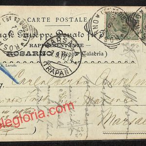 ah9627 - STORIA POSTALE - Reggio Calabria Provincia - Rosarno