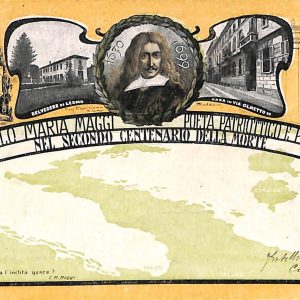 ac4201 - CARTOLINA D'EPOCA - Milano Provincia -  LESMO  1900