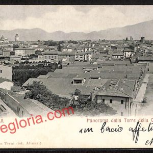 ah7751 - CARTOLINA D'EPOCA - Pisa Città - Panorama della Torre della Cittadella
