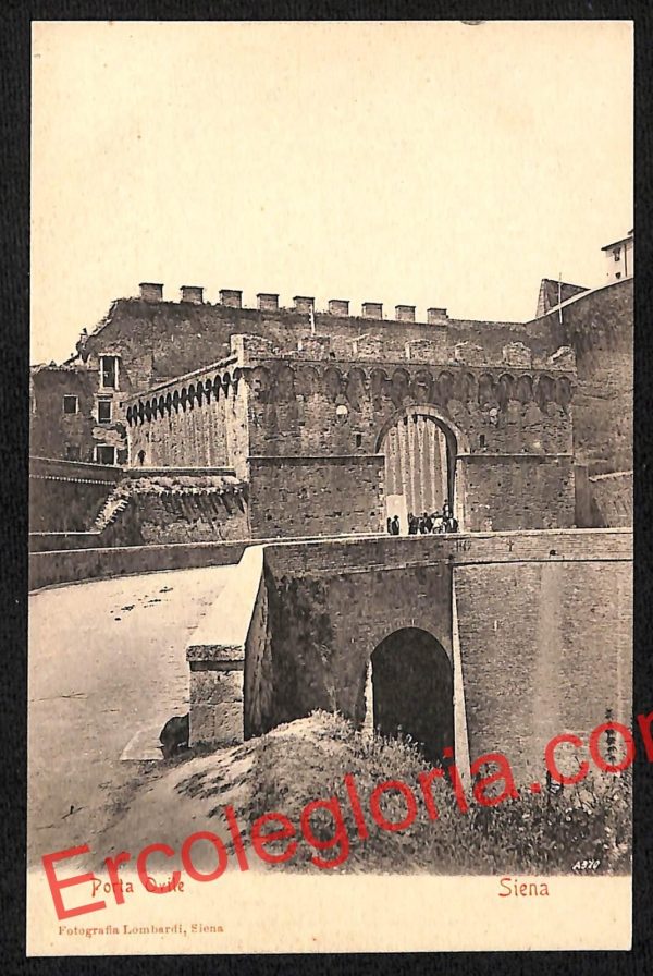 ai5336 - CARTOLINA D'EPOCA - Siena Città - Porta Ovile