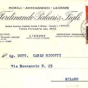 ac4205 - CARTOLINA D'EPOCA - Milano Provincia -  LEGNAMI