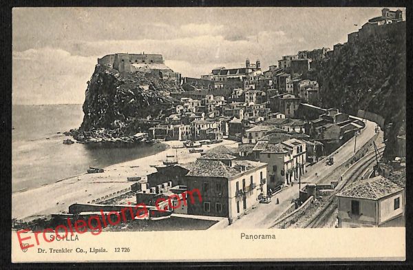 ah9636 - CARTOLINA D'EPOCA - Reggio Calabria Provincia - Scilla