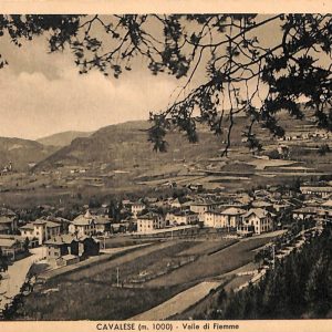 ab5606 - CARTOLINA  D'EPOCA - Trento Provincia : CAVALESE  1939