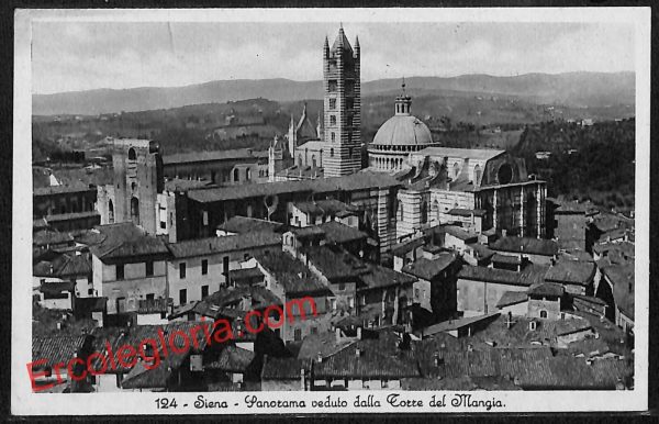 ai5355 - CARTOLINA D'EPOCA - Siena Città - Panorama