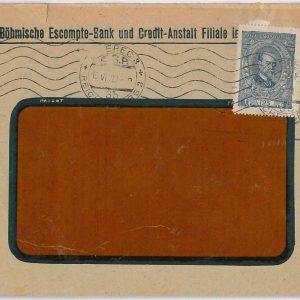 41968 - Czechoslovakia - POSTAL HISTORY - Single stamp on COVER 1921