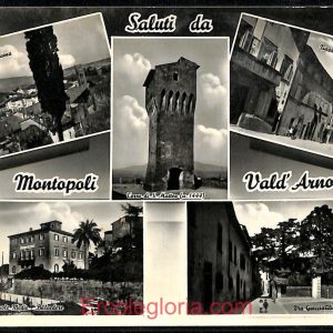 ad6984 - CARTOLINA D'EPOCA - Pisa Provincia - Montopoli
