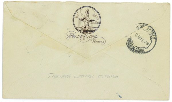 P 1127 - ITALIA REGNO, 1929 , SASSONE 22  ISOLATO SU BUSTA - immagine 2