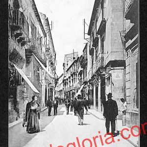 ai6611 - CARTOLINA D' EPOCA - Siragusa Città - Via Roma