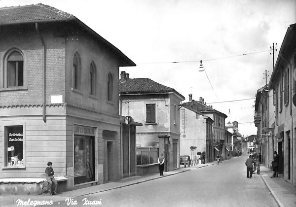 ac4211 - CARTOLINA D'EPOCA - Milano Provincia -  MELEGNANO