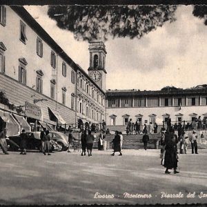 ac7395 - CARTOLINA D'EPOCA - Livorno Città - Piazzale del Santuario