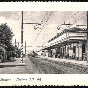 ac4217 - CARTOLINA D'EPOCA - Milano Provincia -  MELEGNANO