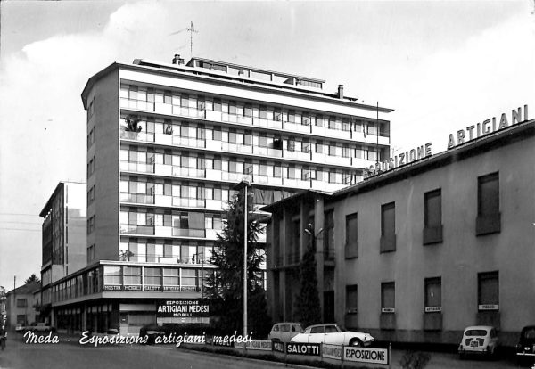 ac4222 - CARTOLINA D'EPOCA - Milano Provincia -  MEDA  1965