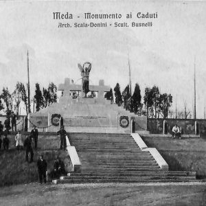ac4229 - CARTOLINA D'EPOCA - Milano Provincia -  MEDA